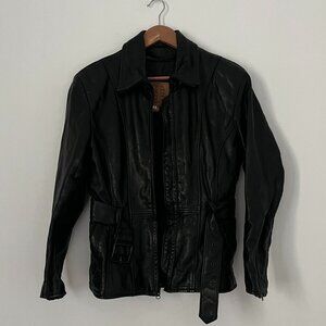 Kerr Leathers Jacket with Belt
